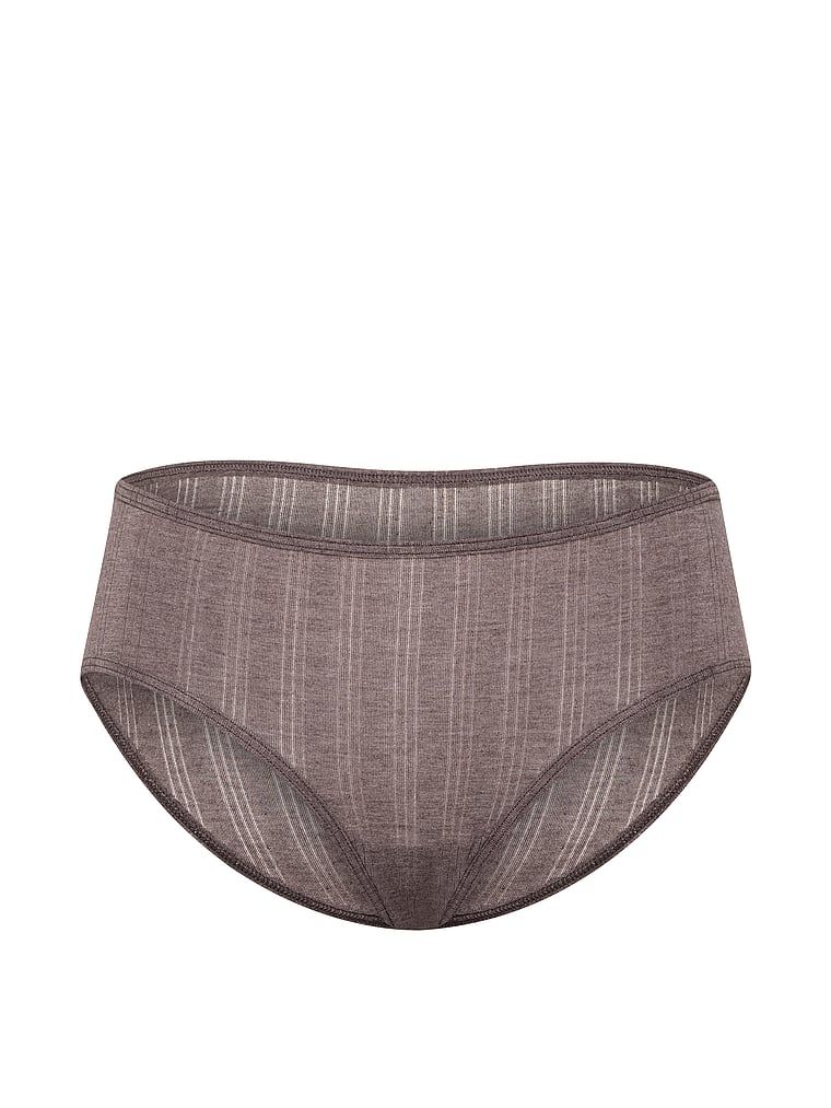 Majtki z modalu Ultra-Fine Hiphugger. Produkt ma kolor brązowy i pochodzi z kolekcji Victoria's Secret. 