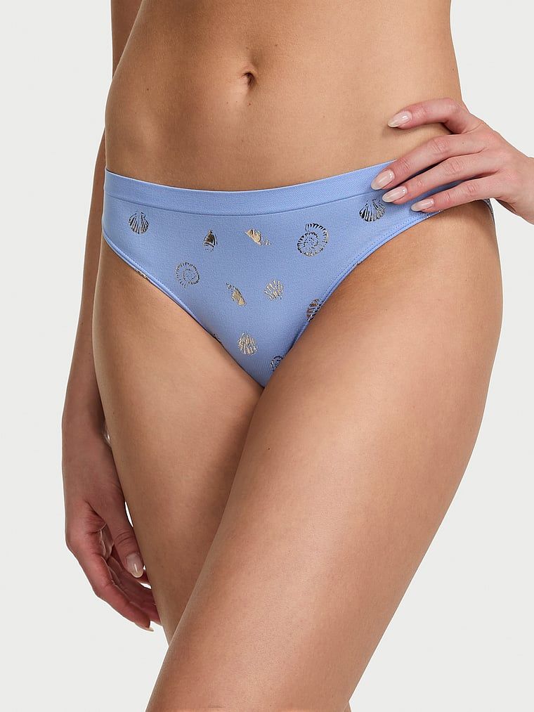 Majtki bezszwowe Seamless Bikini. Produkt jest wzorzysty i pochodzi z kolekcji Seamless. 