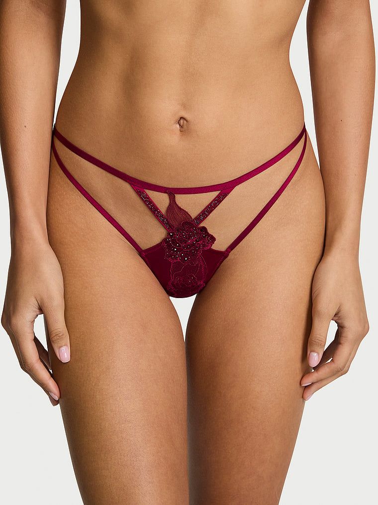 Very Sexy Stringi Scarlet Rose Shine