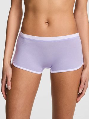 PINK Bawełniane majtki boyshort Cotton Dorm