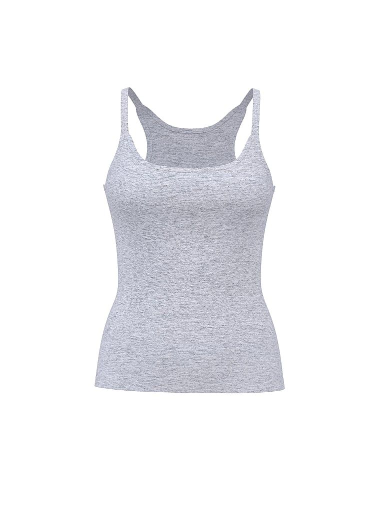 Top bawełniany do spania Mix & Match. Produkt ma kolor szary i pochodzi z kolekcji Victoria's Secret. 