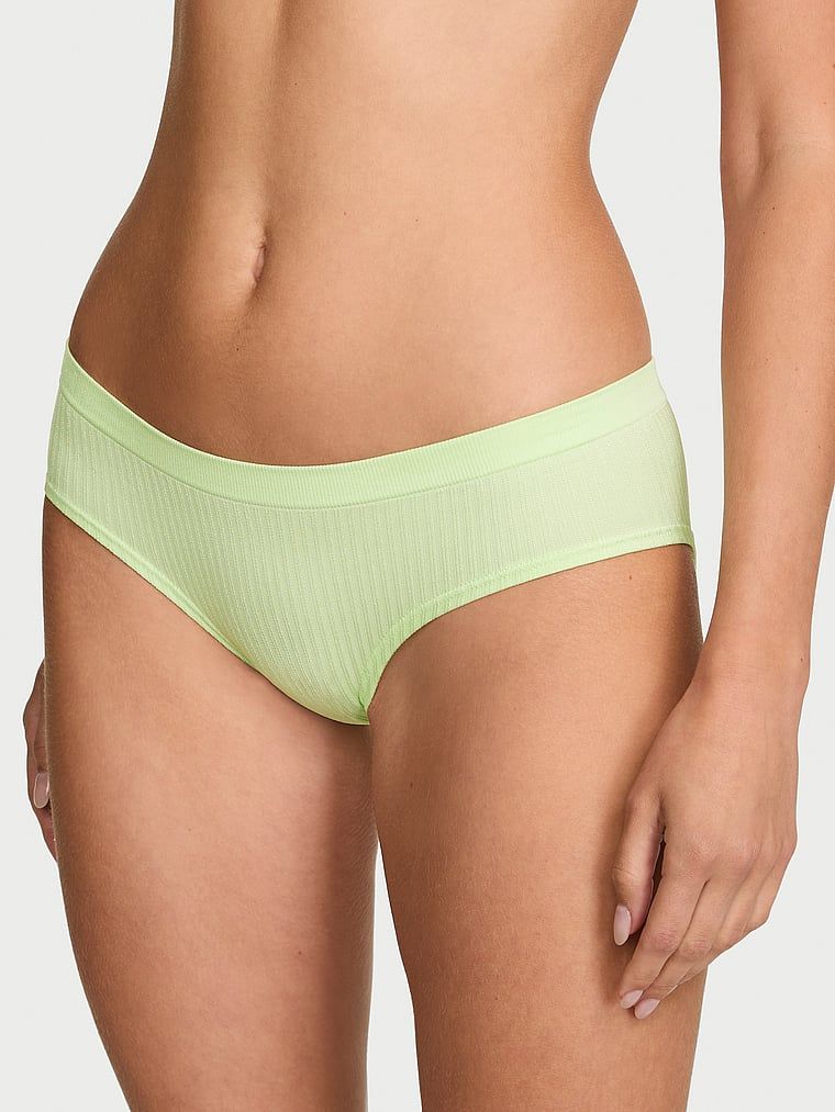 Seamless Majtki Seamless Sheer Rib Hiphugger