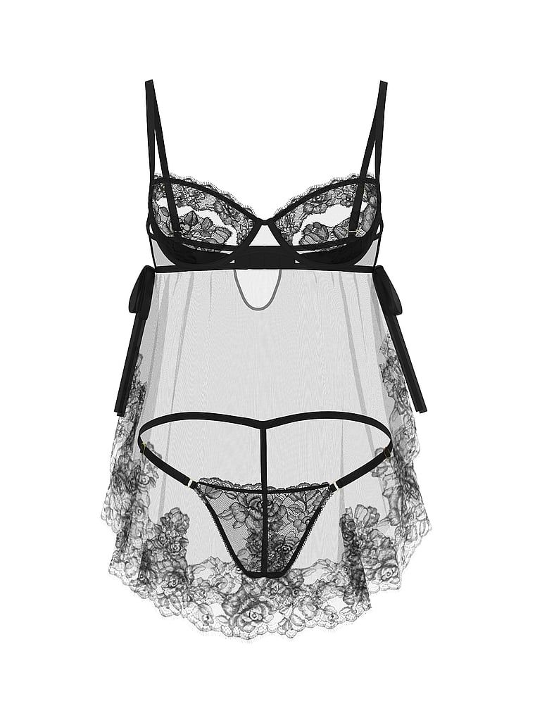 Very Sexy Halka i stringi Wicked Sheer