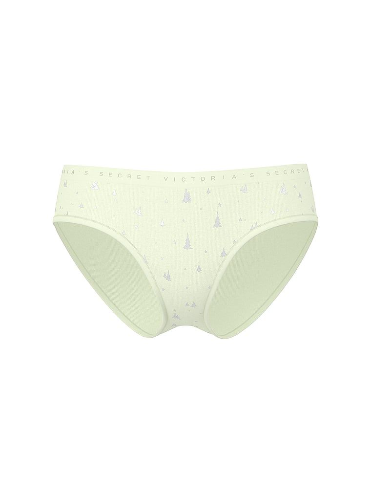 Majtki bawełniane Hiphugger. Produkt jest wzorzysty i pochodzi z kolekcji Victoria's Secret. 