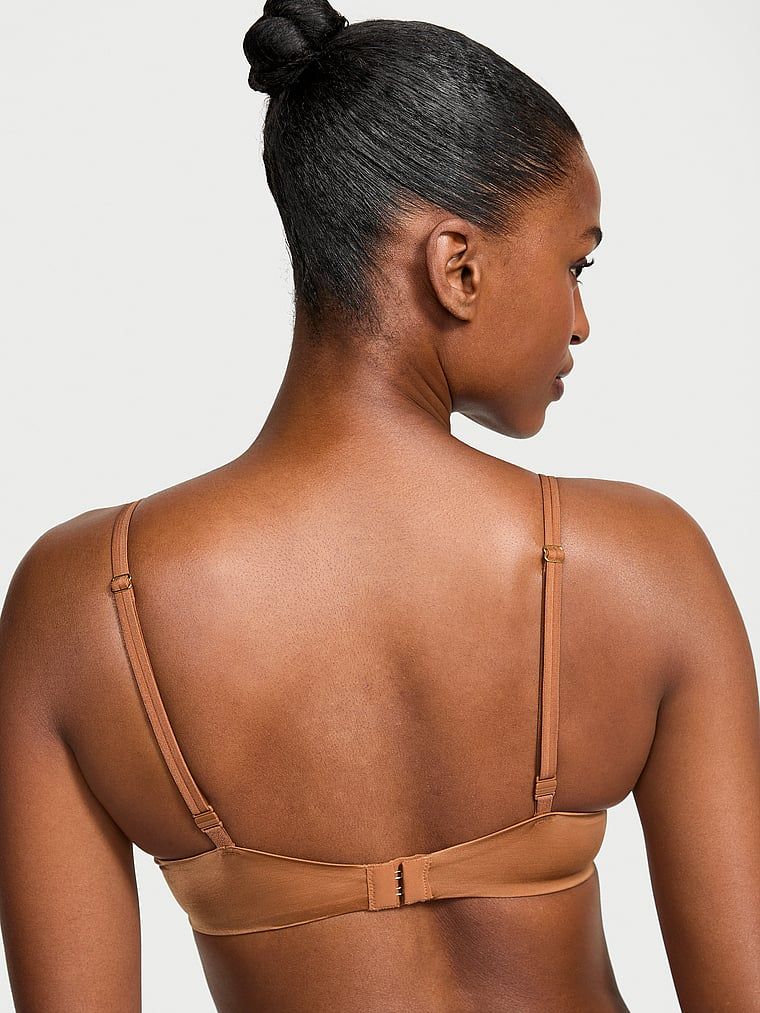 Very Sexy Biustonosz push-up ze wstawkami z koronki Smooth Lace-Trim
