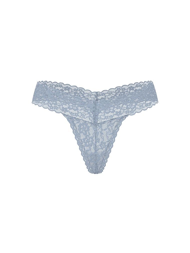 Stringi koronkowe z cekinami Lacie Sparkle. Produkt ma kolor niebieski i pochodzi z kolekcji Lacie. 