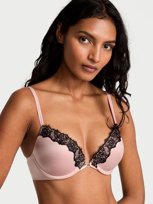 Very Sexy Biustonosz push-up ze wstawkami z koronki Smooth Lace-Trim