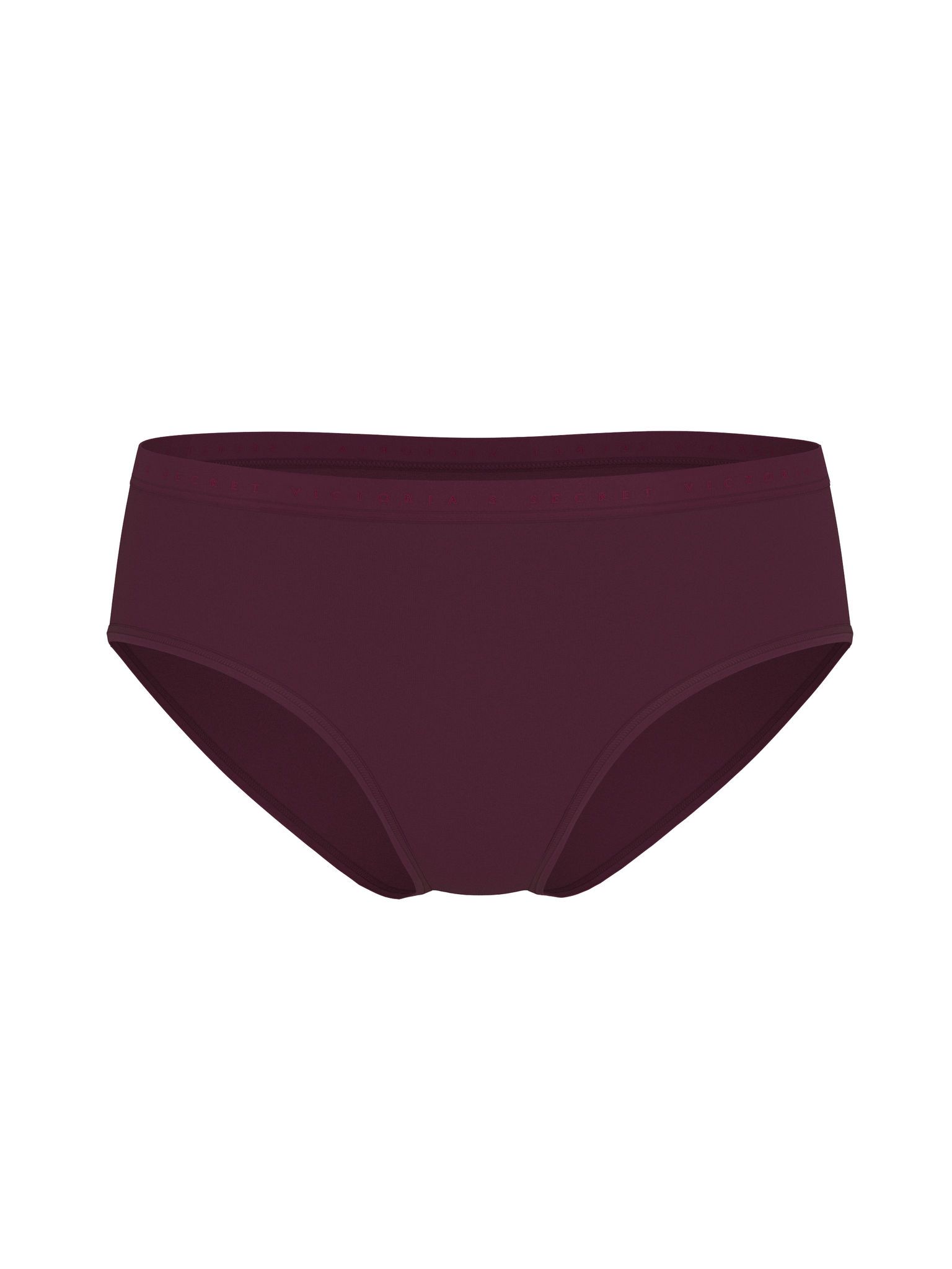 Majtki bawełniane Hiphugger. Produkt ma kolor purpurowy i pochodzi z kolekcji Victoria's Secret. 