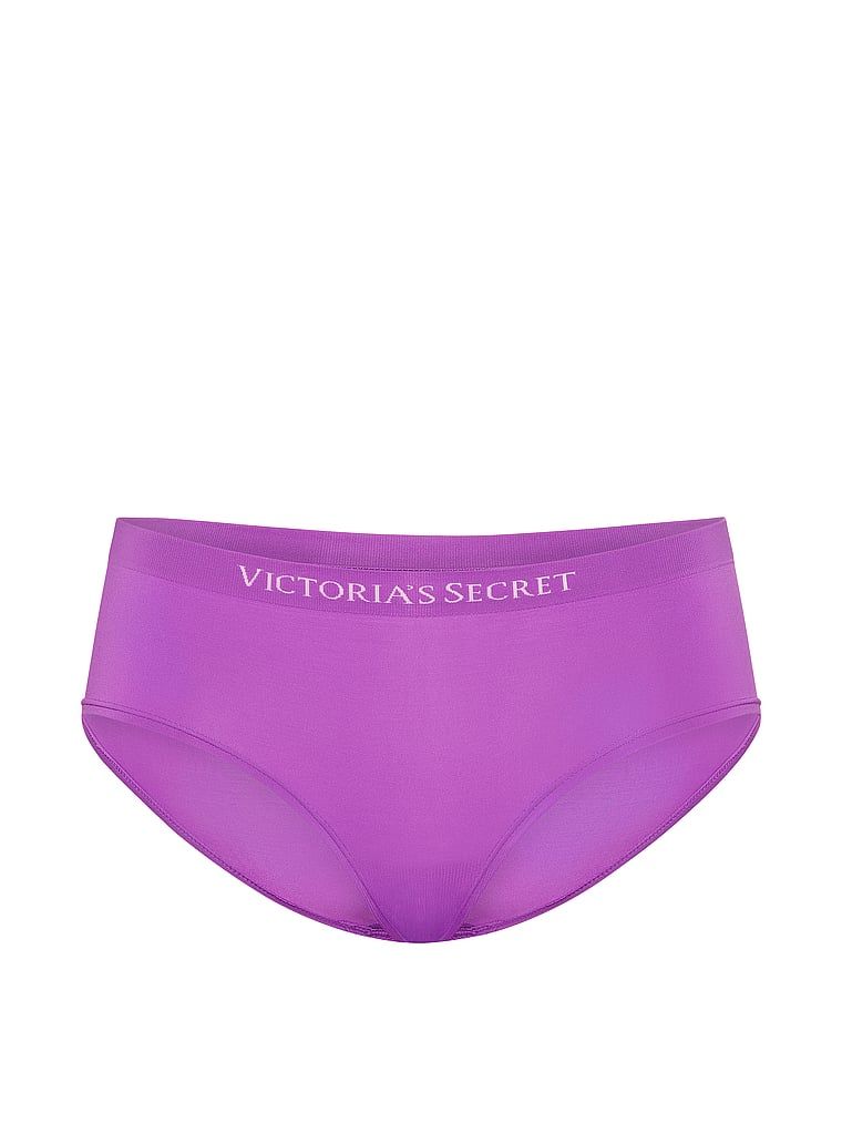 Majtki bezszwowe Seamless Hiphugger. Produkt ma kolor fioletowy i pochodzi z kolekcji Seamless. 