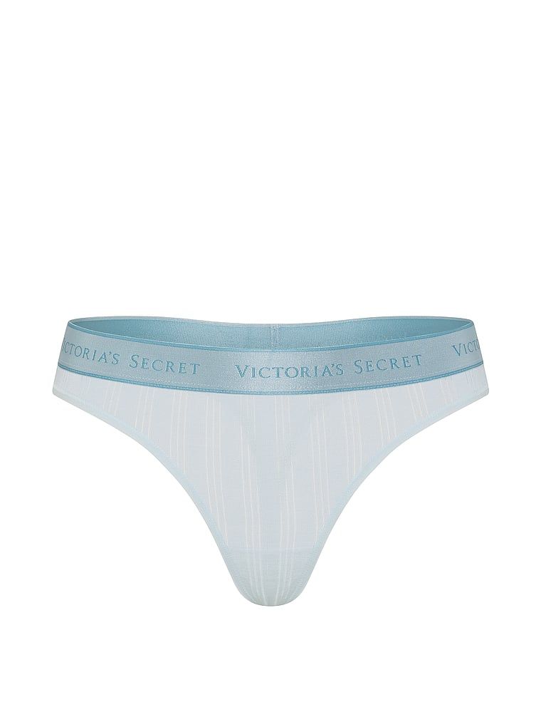 Stringi z modalu SoSoft Ultra-Fine Logo. Produkt ma kolor niebieski i pochodzi z kolekcji Cotton. 