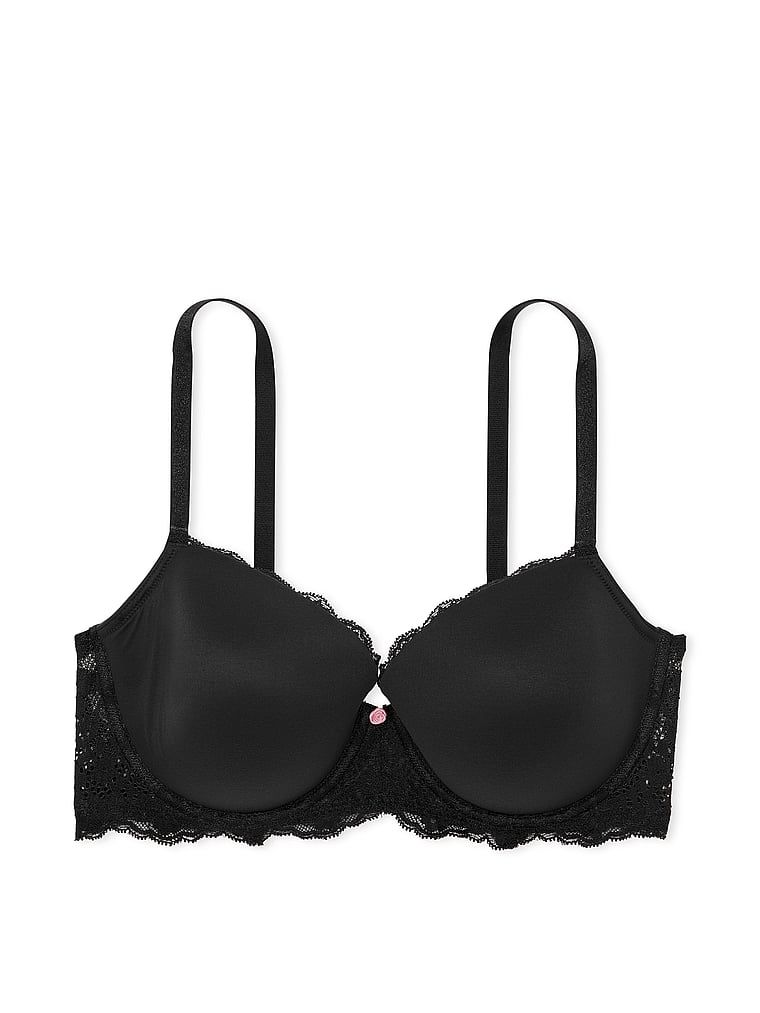Dream Angels Biustonosz lekko usztywniany Smooth and Lace Classic Demi