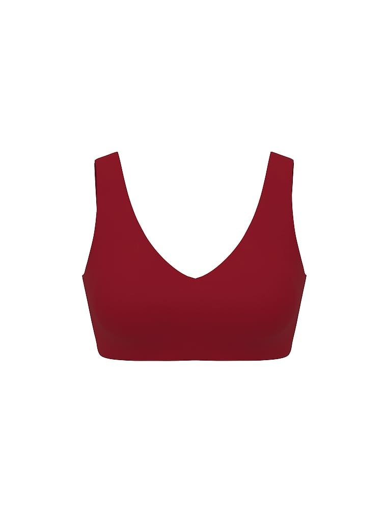 Biustonosz na co dzień i do spania SlumberBra. Produkt ma kolor czerwony i pochodzi z kolekcji Body by Victoria. 