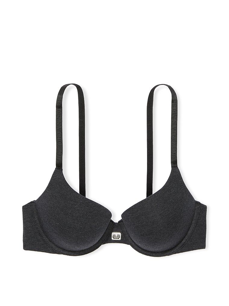 T-shirt Biustonosz push-up bawełniany Logo Hardware Perfect Shape