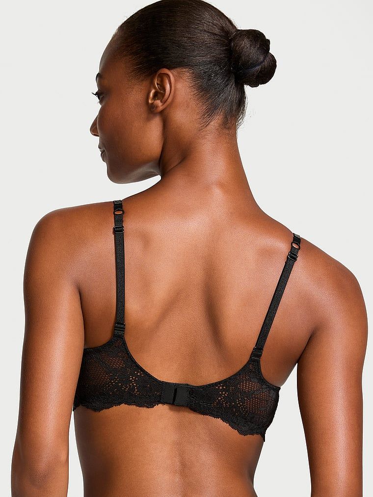 Dream Angels Biustonosz push-up koronkowy z błyszczącymi ramiączkami Twinkle Strap