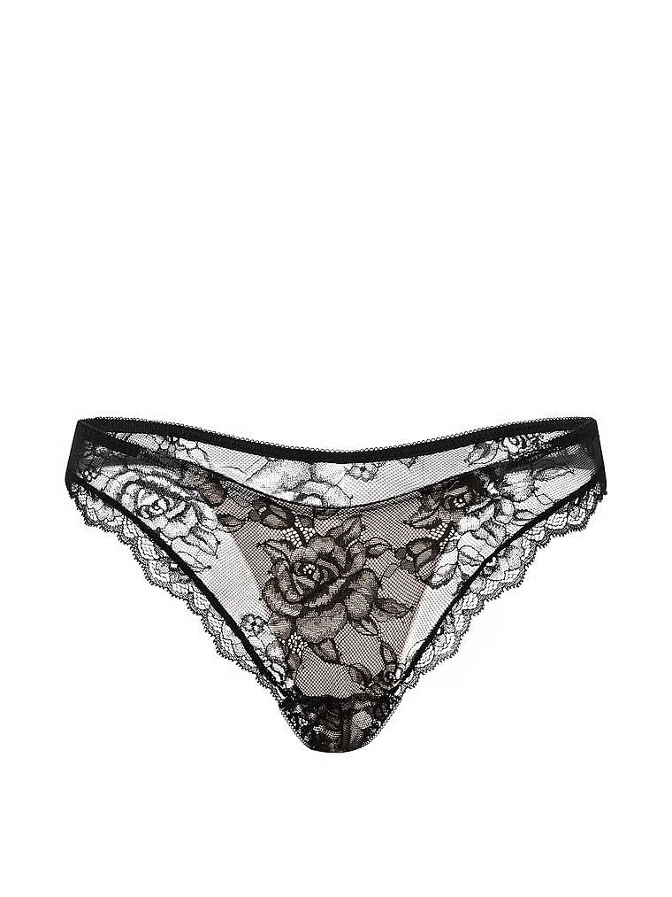 Stringi koronkowe Overlay. Produkt ma kolor beż i pochodzi z kolekcji Very Sexy. 