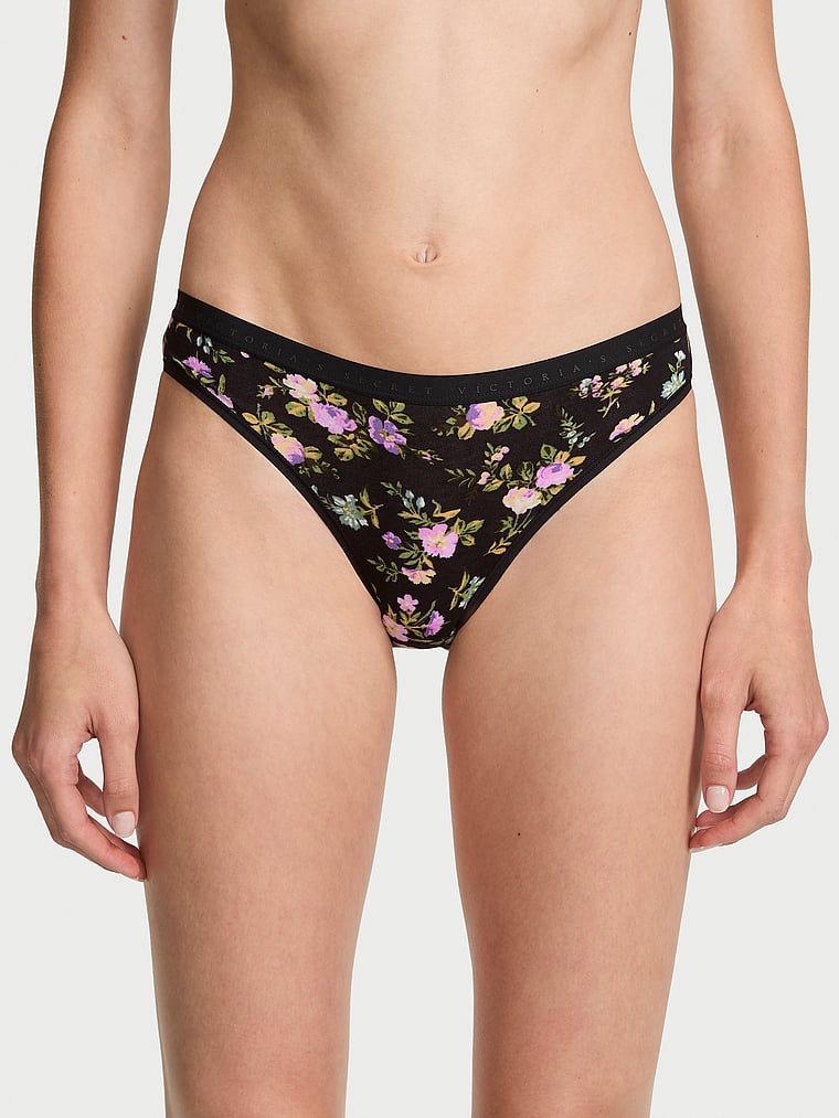 Victoria's Secret Majtki bawełniane Bikini