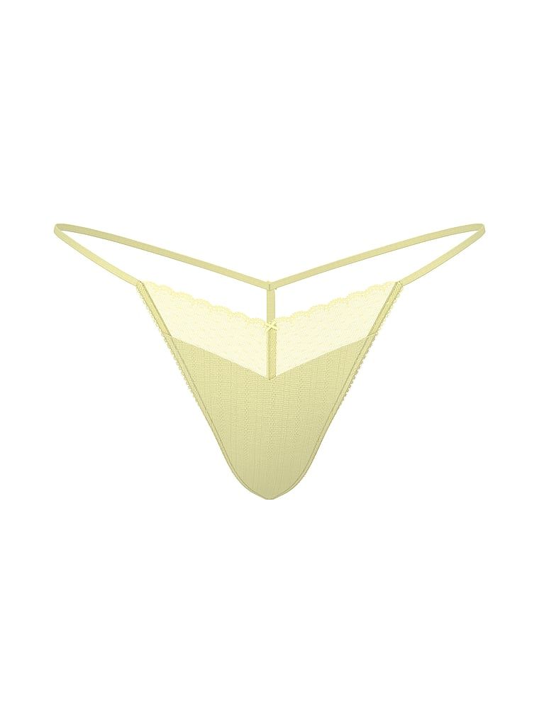 Victoria's Secret Stringi Lace Pointelle
