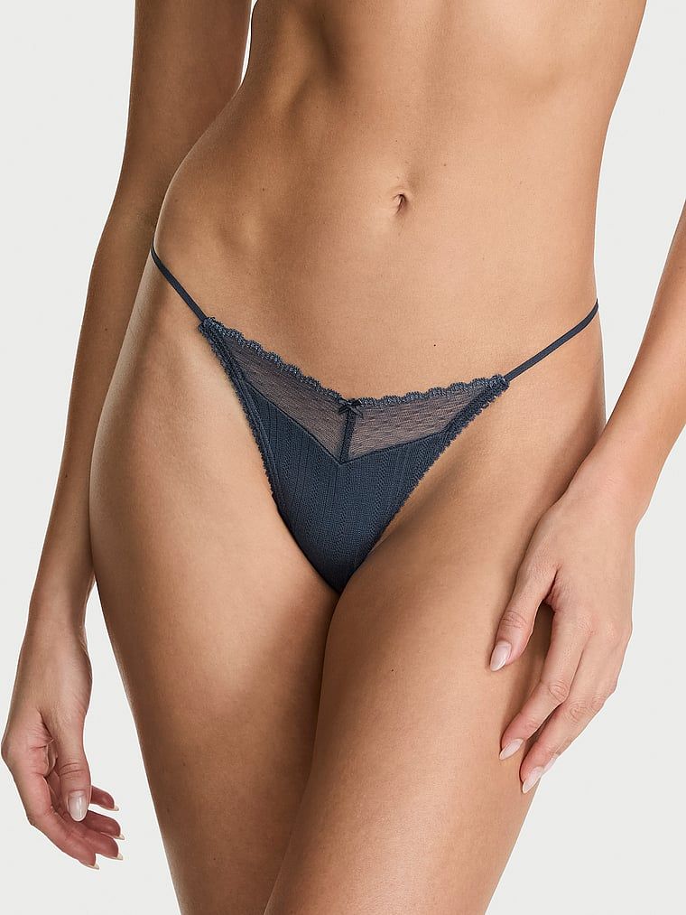 Victoria's Secret Stringi Lace Pointelle