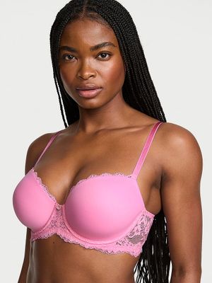 Dream Angels Biustonosz lekko usztywniany z koronką Lace Demi