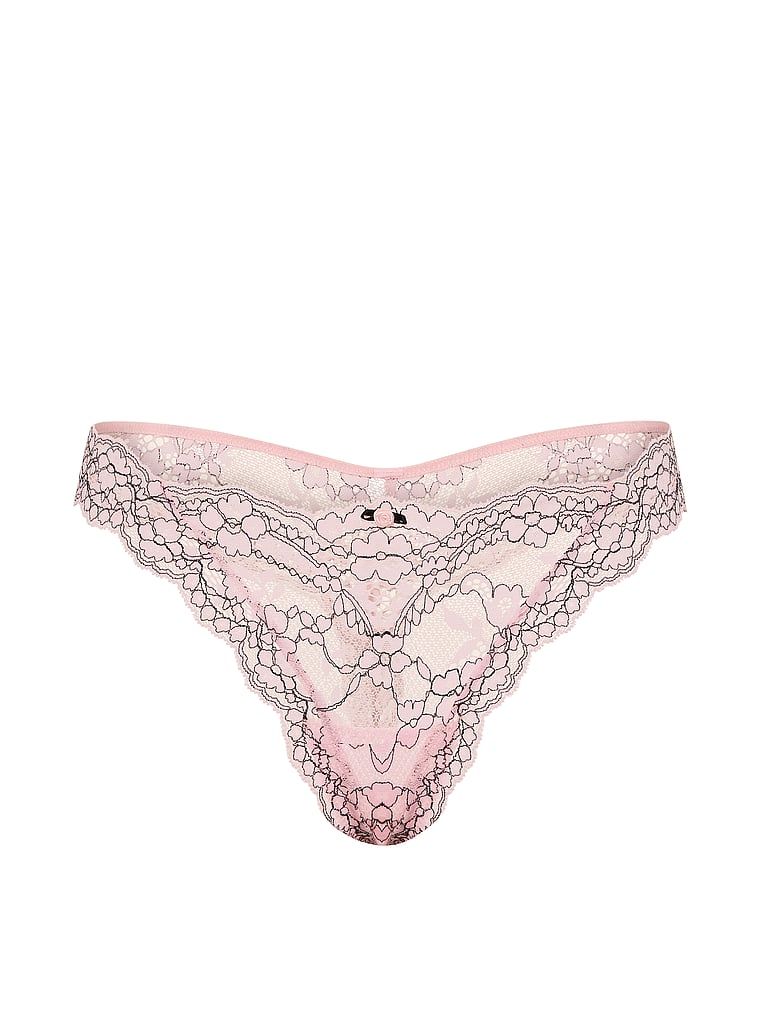Stringi koronkowe Lace. Produkt ma kolor wielokolorowy i pochodzi z kolekcji Dream Angels. 