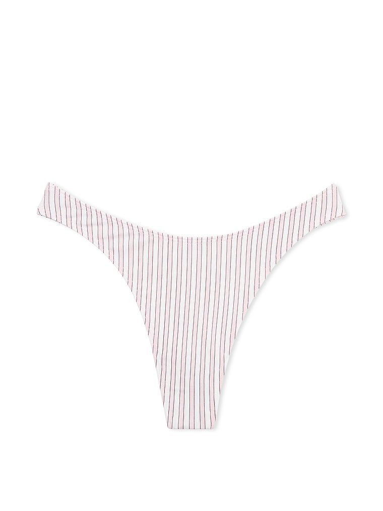 Stringi bawełniane High-Leg Scoop. Produkt ma kolor wielobarwny i pochodzi z kolekcji Victoria's Secret. 