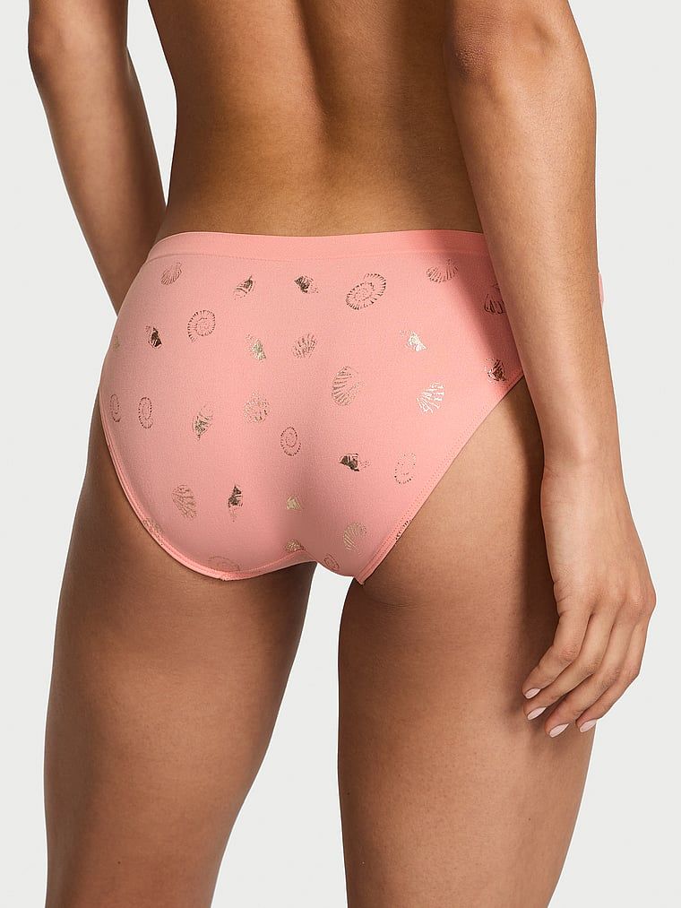 Majtki bezszwowe Seamless Bikini. Produkt jest wzorzysty i pochodzi z kolekcji Seamless. 