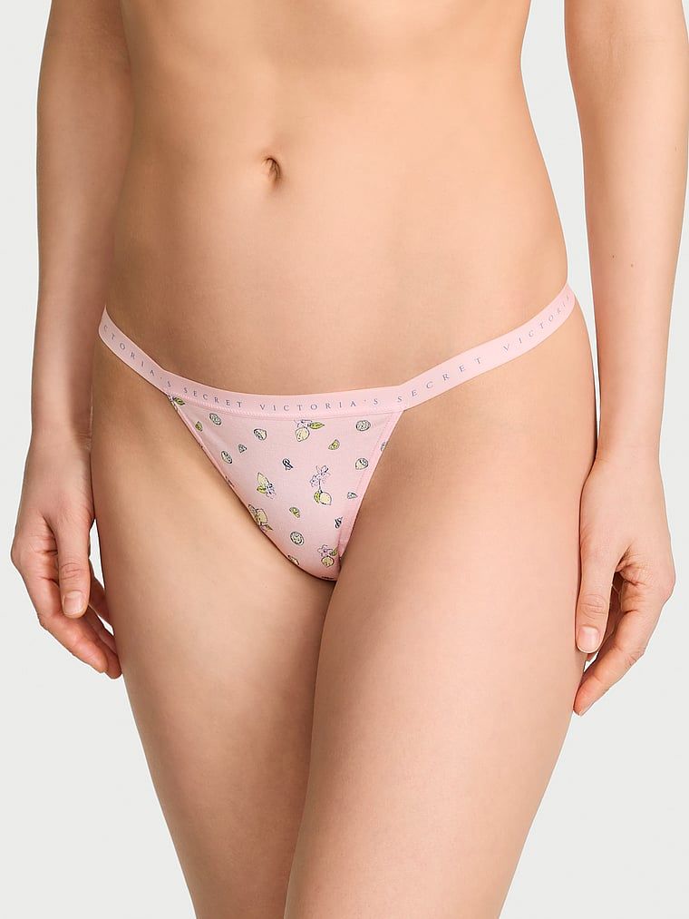 Victoria's Secret Stringi bawełniane Stretch Cotton