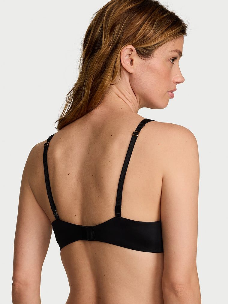 Biustonosz lekko usztywniany Smooth Plunge. Produkt ma kolor czarny i pochodzi z kolekcji Very Sexy. 