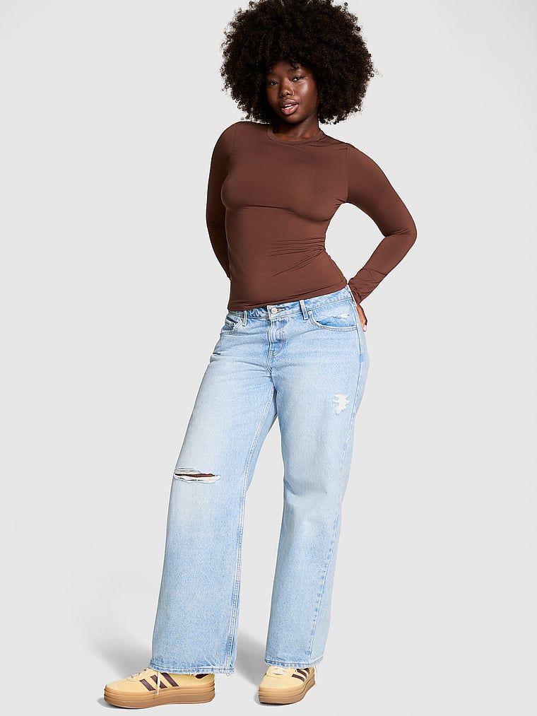 Top z długim rękawem Base