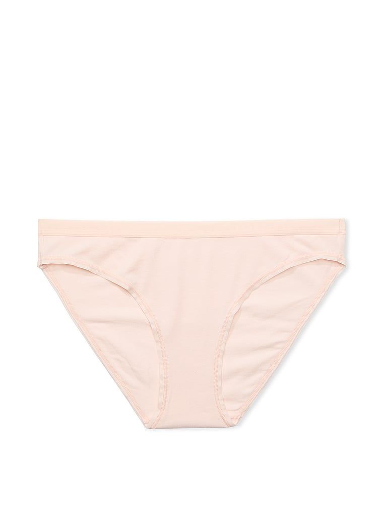 Majtki bawełniane Bikini. Produkt ma kolor różowy i pochodzi z kolekcji Victoria's Secret. 
