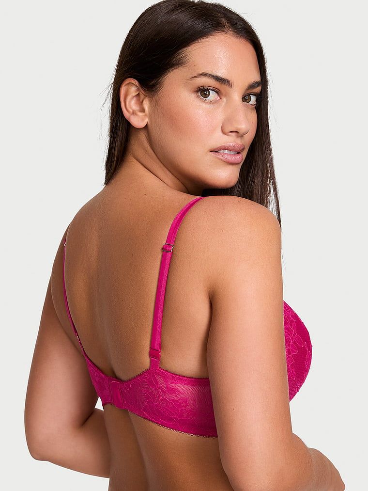 Very Sexy Biustonosz push-up koronkowy Rose Lace
