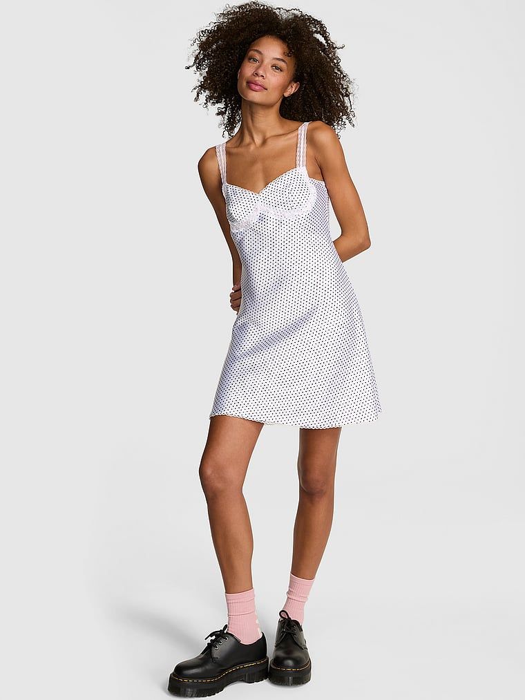 Sukienka midi z krepy