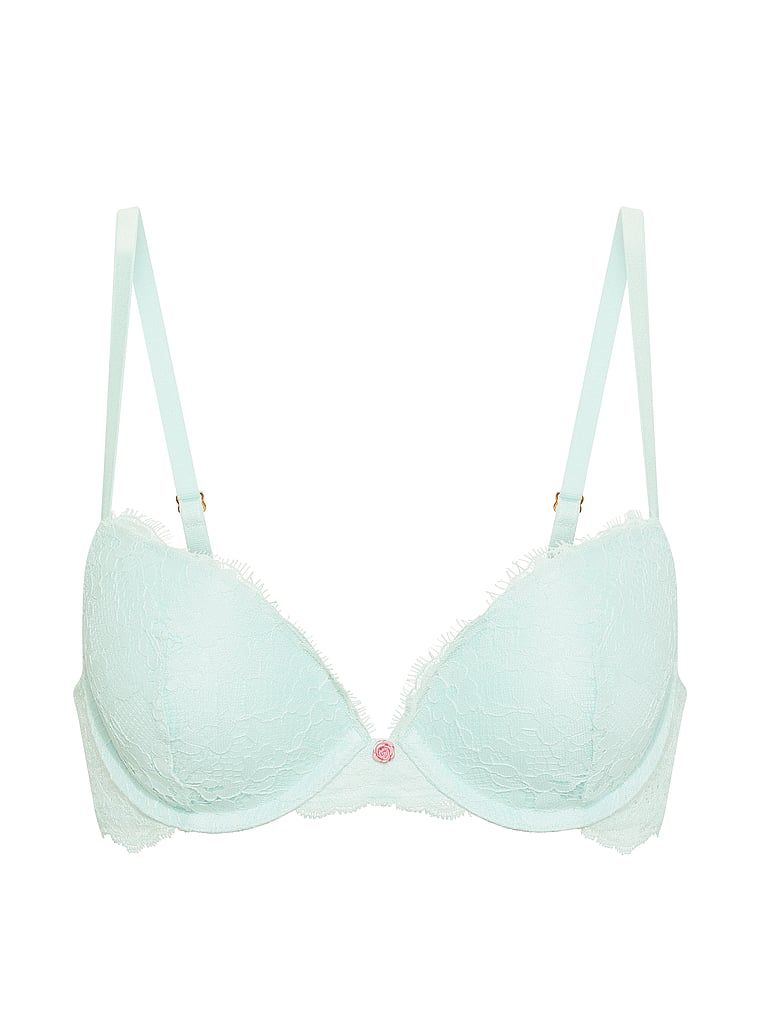 Biustonosz push-up Dream Angels. Produkt ma kolor niebieski i pochodzi z kolekcji Dream Angels. 