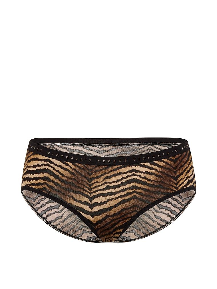 Majtki bawełniane Hiphugger. Produkt ma kolor wzorzysty i pochodzi z kolekcji Victoria's Secret. 