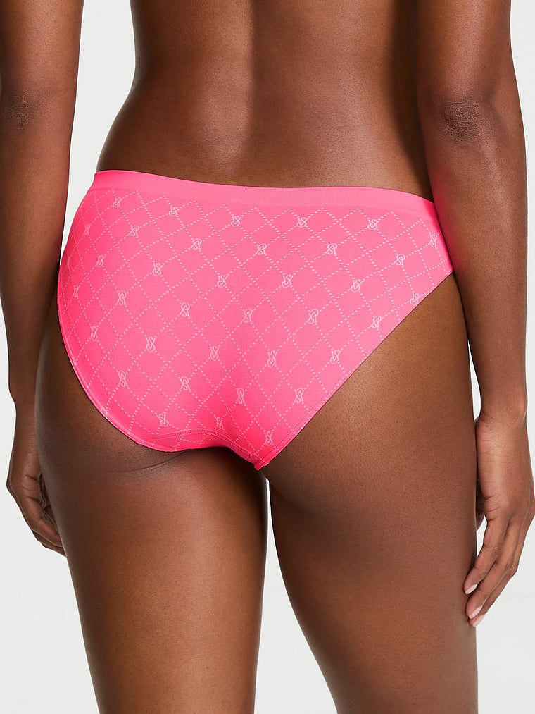Majtki bezszwowe Seamless Bikini. Produkt ma kolor wzorzysty i pochodzi z kolekcji Seamless. 