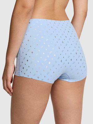 PINK Niewidoczne pod ubraniem figi Boyshort No-Show