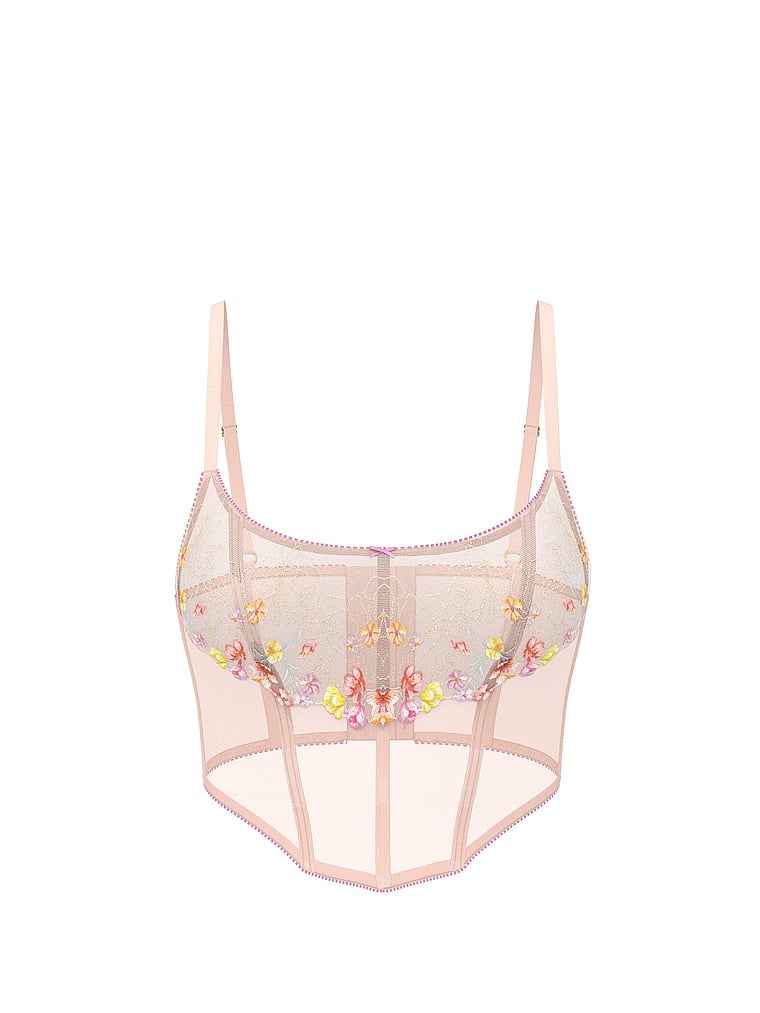 Dream Angels Top grosetowy Bloom Embroidery