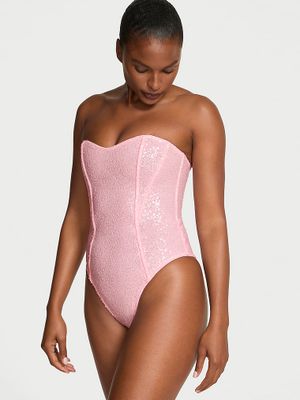 Dream Angels Body z cekinami z odpinanymi ramiączkami Bodysuit