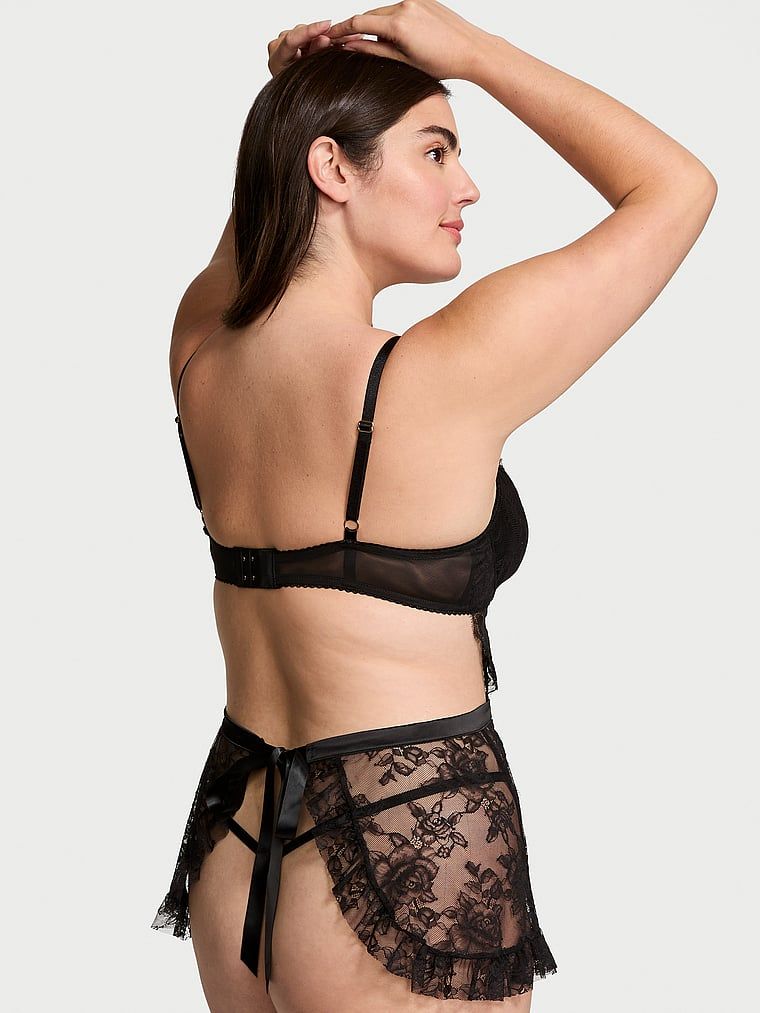 Very Sexy Fartuszek i stringi Wicked Rose Lace