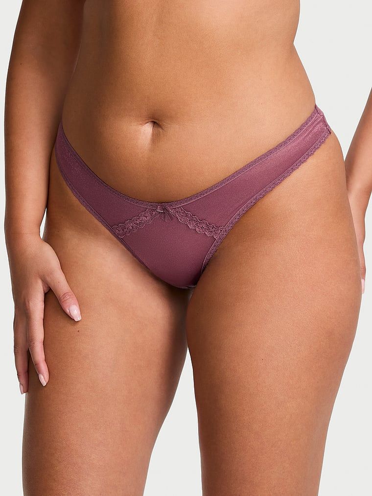 Dream Angels Stringi błyszczące Sheer Shimmer