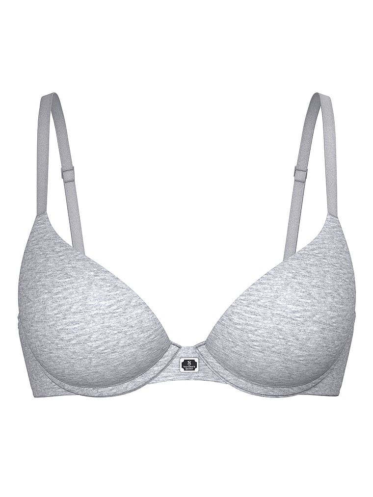 T-shirt Biustonosz push-up bawełniany Logo Hardware Perfect Shape