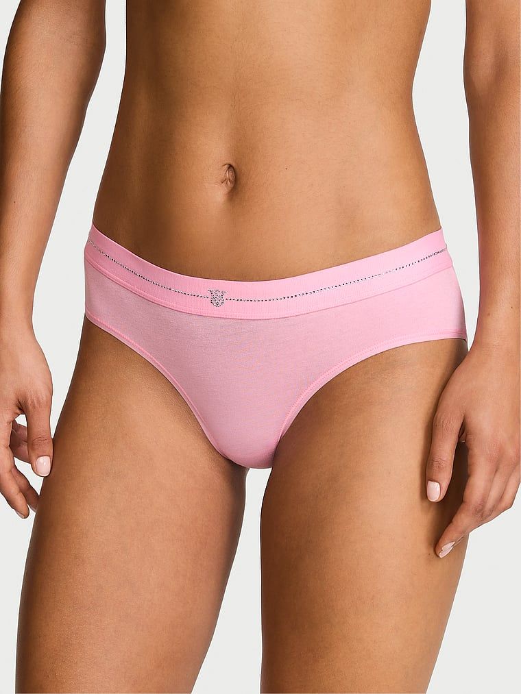 Cotton Majtki bawełniane Shine Logo Hiphugger