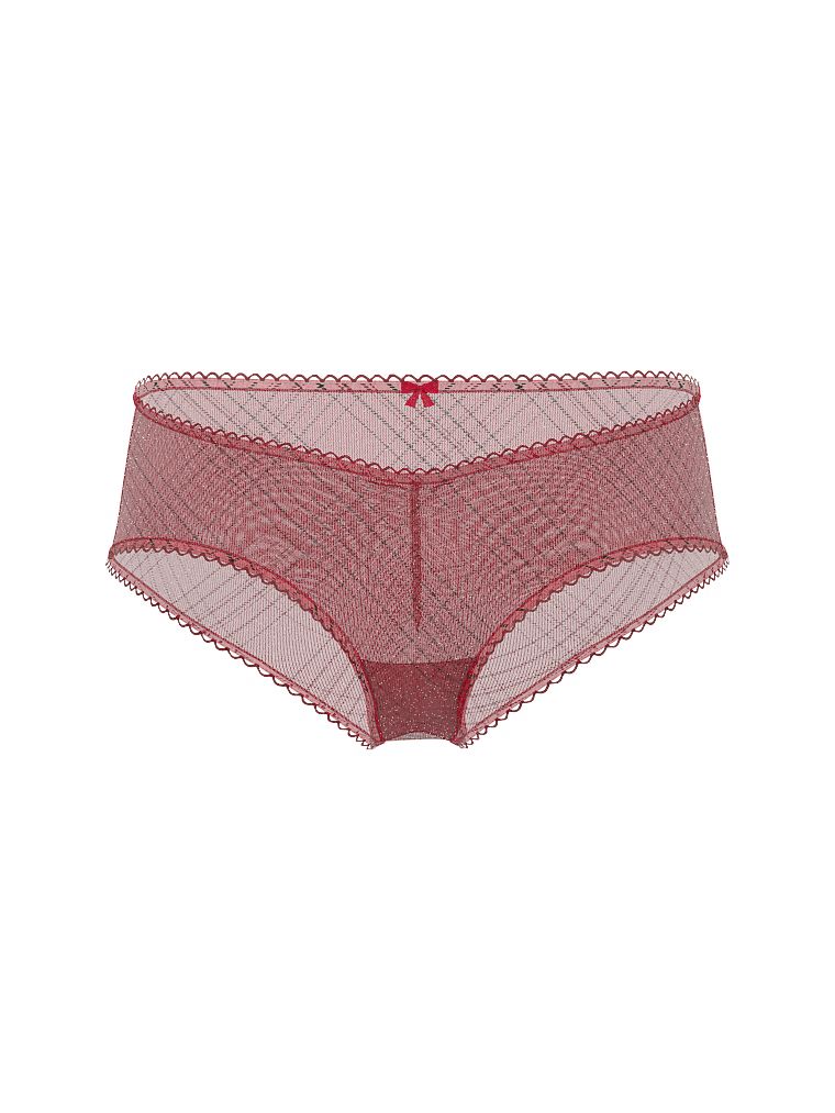 Majtki z błyszczącej siateczki Shimmer Mesh Cheeky. Produkt jest wzorzysty i pochodzi z kolekcji Lacie. 