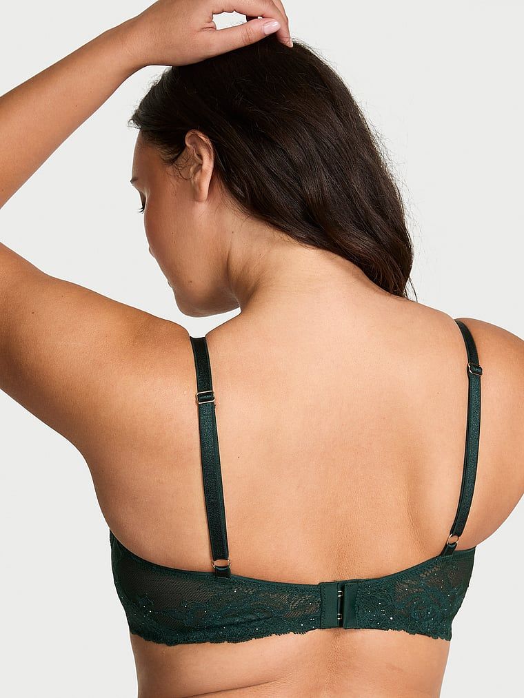 Very Sexy Biustonosz nieusztywniany koronkowy Shimmer Peekaboo