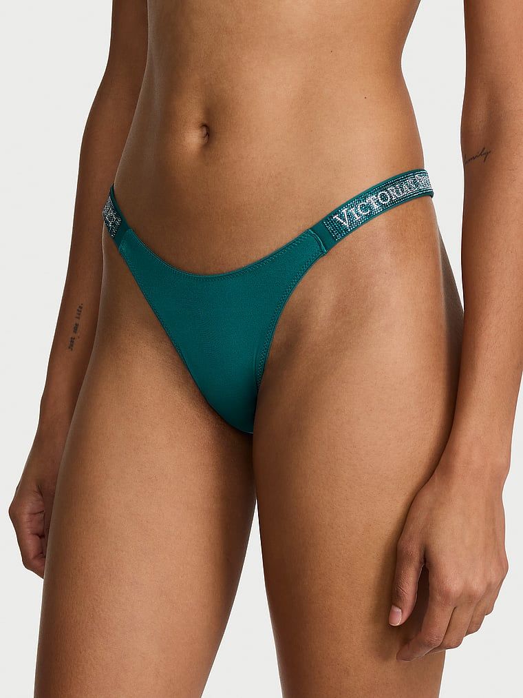 Very Sexy Majtki brazyliany z błyszczącymi paskami Shine Strap Brazilian