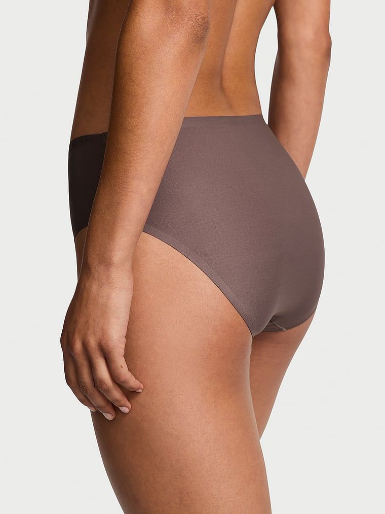 Majtki z mikrofibry Flex Bikini. Produkt ma kolor szary i pochodzi z kolekcji Body by Victoria. 