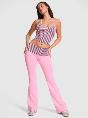 Legginsy dzwony z zakładanym pasem All-Day Cotton