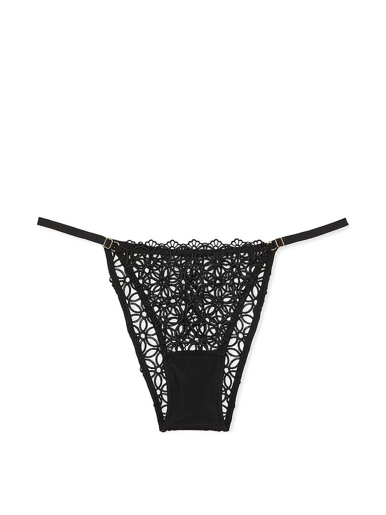 Majtki brazyliany z regulowanymi paseczkami Geo Daisy Brazilian. Produkt jest wzorzysty i pochodzi z kolekcji Very Sexy. 