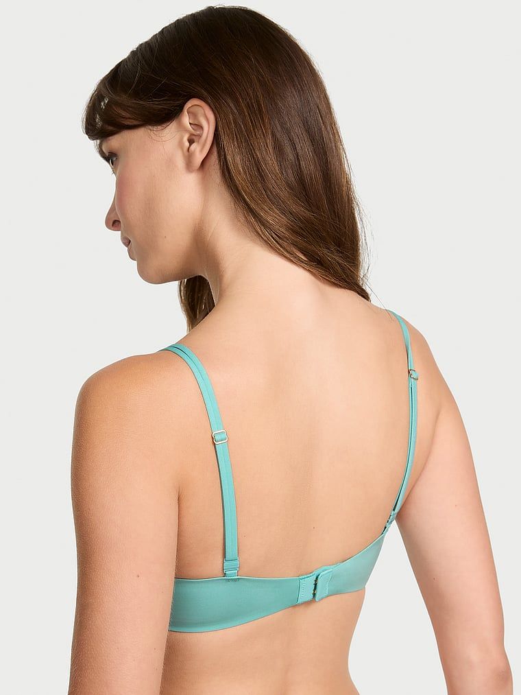 Very Sexy Biustonosz push-up ze wstawkami z koronki Smooth Lace-Trim