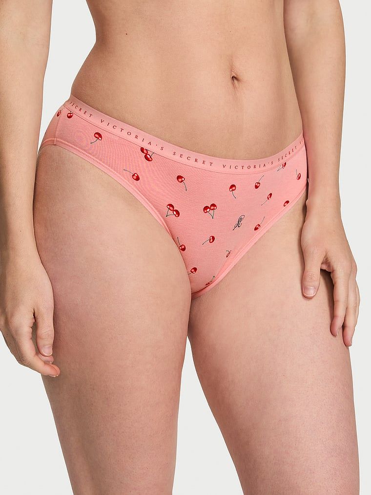 Victoria's Secret Majtki bawełniane Bikini
